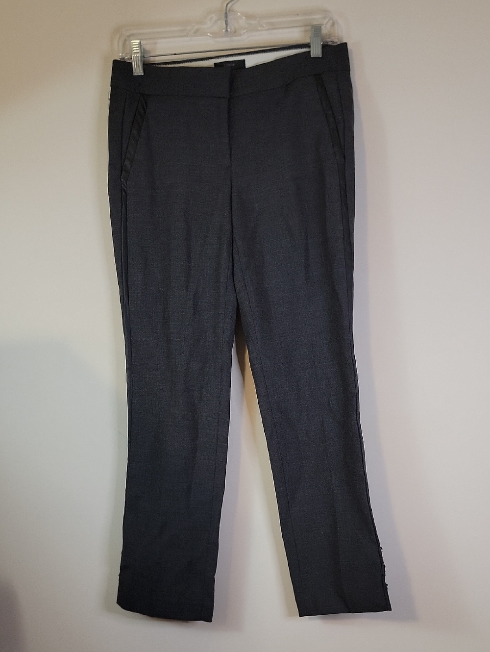 J. Crew Black and White Labeled Interior Detail NWOT